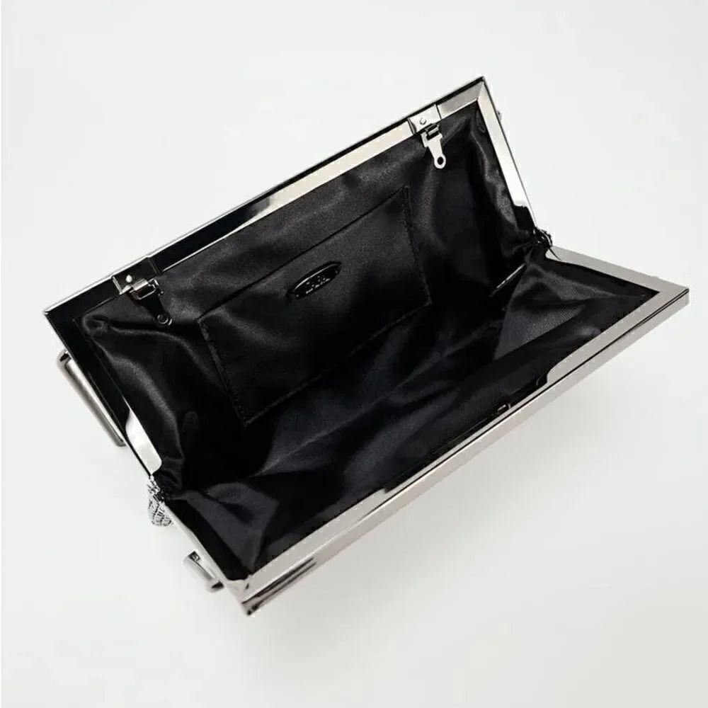 ZARA METAL MESH CROSSBODY BAG - Picture 6 of 6